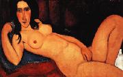 Amedeo Modigliani Reclining Nude with Loose Hair oil painting